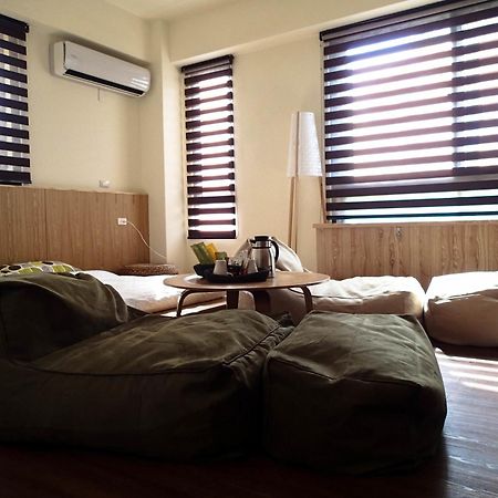 Meow G Cafe Hostel เมืองฮวาเหลียน ห้อง รูปภาพ